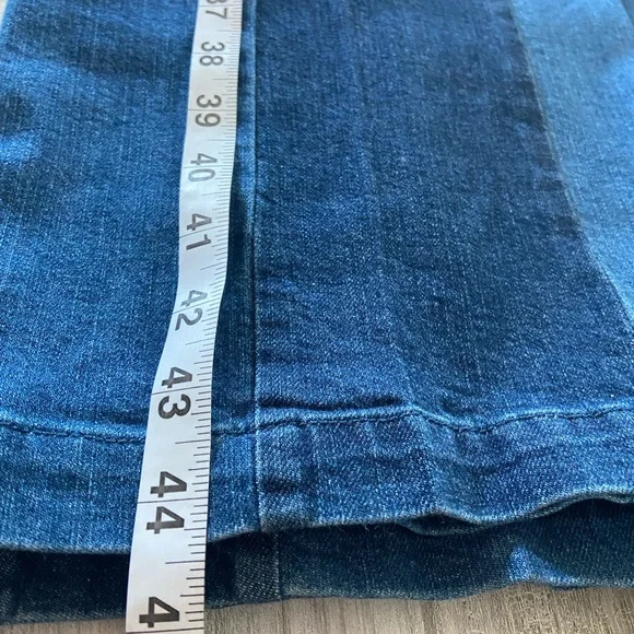 INC International Concepts Blue Wide-Leg Jeans - Picture 6 of 12